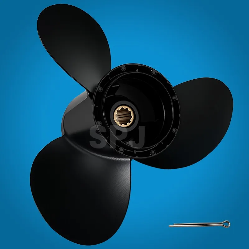 

10 1/4*14 Outboard Propeller For SUZUKI 20hp 25hp 30hp Boat Aluminum Alloy Screw 3 Blade 10 Spline Marine Engine Part