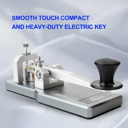 Xiegu Electric Key VK-5 Shortwave Radio Manual key Morse Code Radio Transmission Key Aluminum Alloy Base