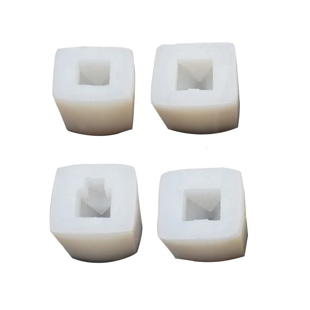

4Pcs Silicone Making Mold Christmas Snow House DIY Handmade Scented Mold Craft Decoration DIY Molds