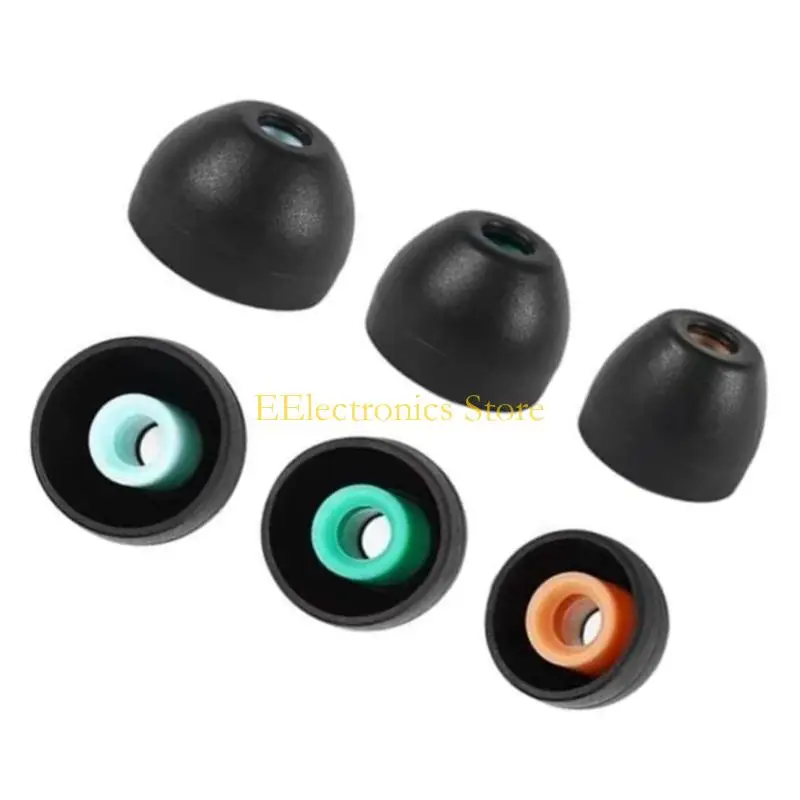 B03C 1set/6pcs Silicone Ear Tips Noise Reductions Comfort Fit Multiple Size S/M/L for LinkBudsS/WFC500/WFC700N Earplug