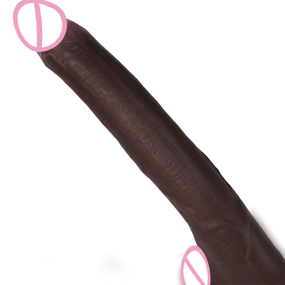 18 Realistic Long Dildo Flesh Skin Soft Big Dick Double Silicone Small Penis For Woman Man Anal Suction Cup Masturbator Sex Toys