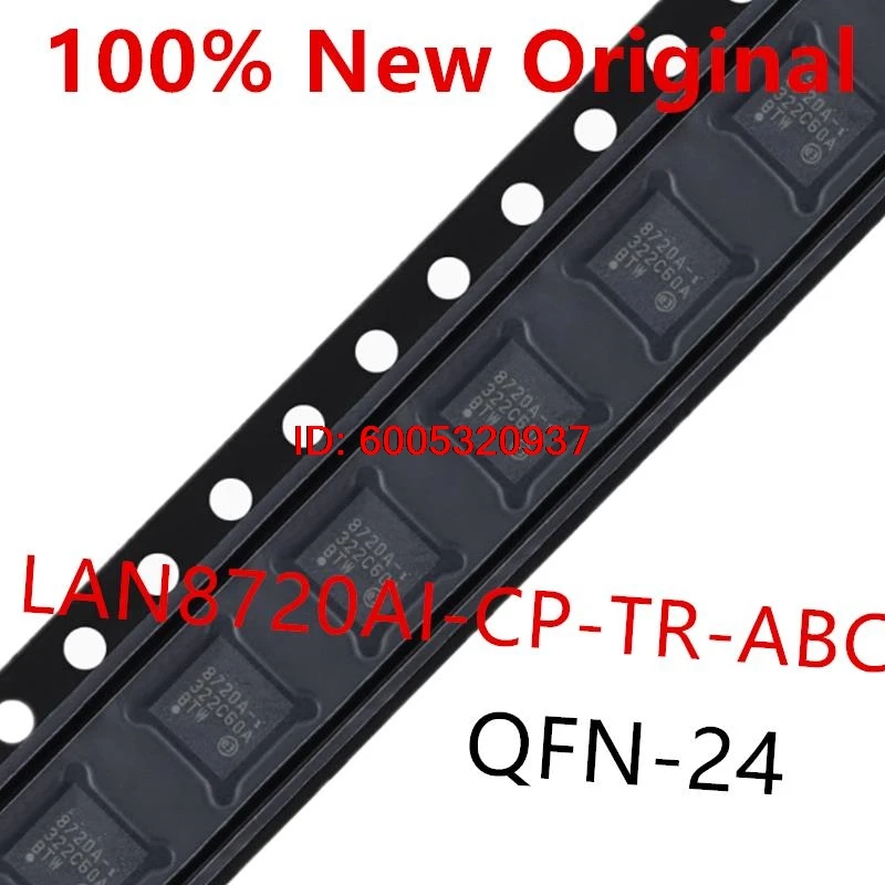 10piece  LAN8720AI-CP-TR-ABC  8720A-i 、LAN8720A-CP-TR-ABC  8720A 、LAN8720AI-CP-TR 、LAN8720A-CP-TR  New Ethernet transceiver