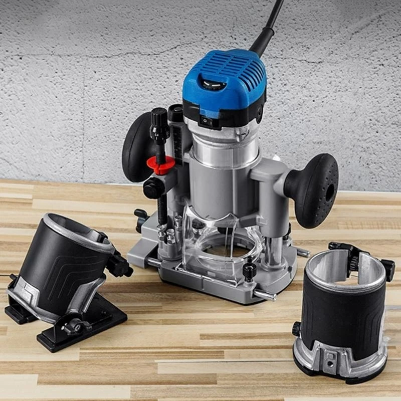 Plunge Base for Compact Router Top Sale, Trimmer Machine Base Woodworking Cutter Electric Trimmer Machine Power Tool Base