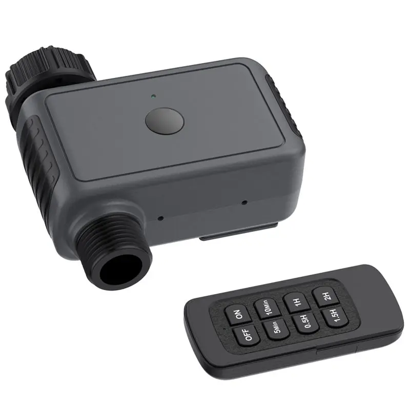AEE4-Automatic Sprinkler Timer Remote Control Garden Water Timer Smart Irrigation Watering System Hose Control With 1 Outlet