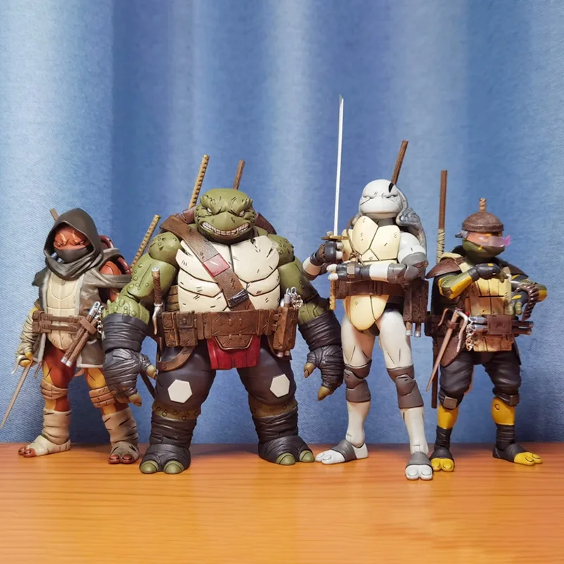 

Официальная оригинальная фигурка Черепашек-ниндзя, 27 дюймов, с возможностью самостоятельной сборки, многофункциональные аксессуары, изысканный подарок на день рождения, игрушка.