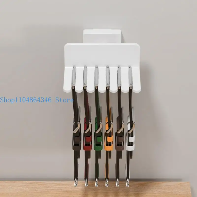 5asd No Drill Wall Mounted Watch Band Holder Rack Universal Storage Organizers For Intelligent Accessories Quick Installation