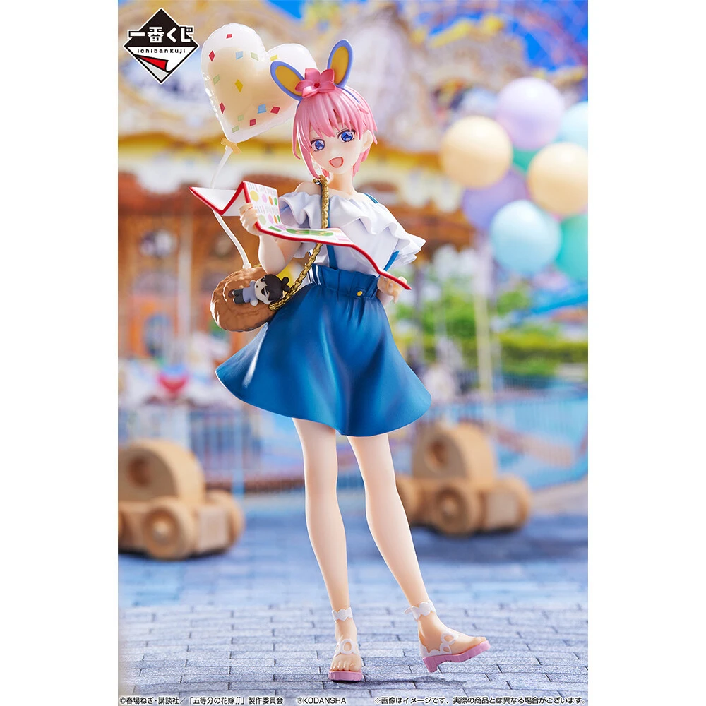 متوفر في المخزون الأصلي بانداي إيشيبان كوجي (جائزة) Gotoubun No Hanayome ناكانو إيتشيكا أنيمي الشكل عمل نموذج لجسم الهدايا اللعب #2