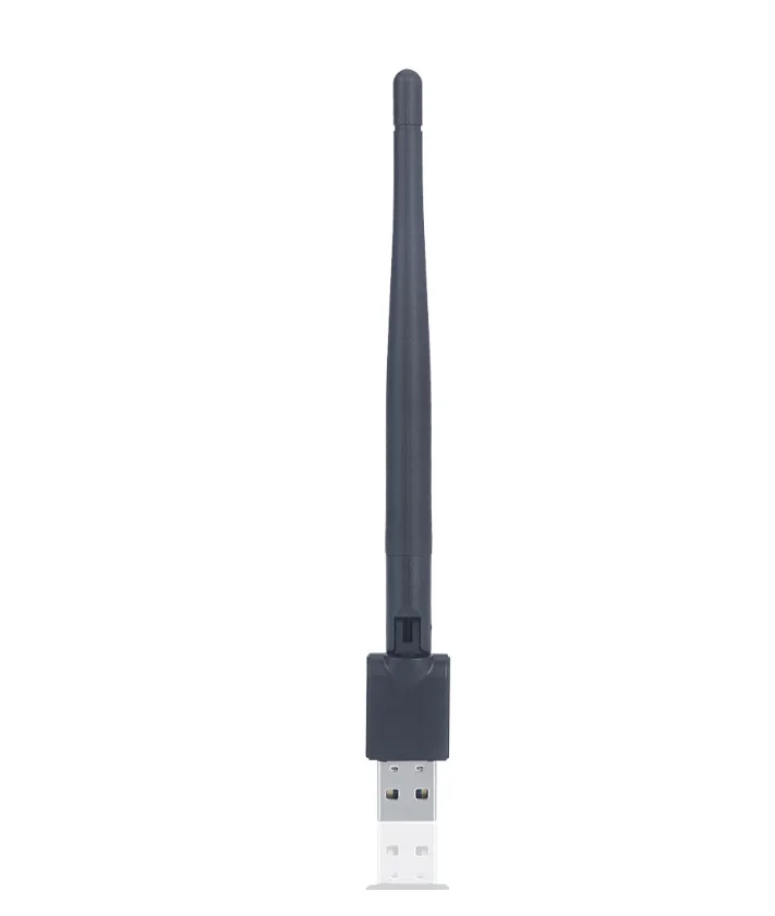 Wireless Wifi Adapter 150 Mbps 20dBm Antenna USB Wifi TV Receiver Dongle MT7601 RTL8188 Network Card 802.11b/n/g for TV Receiver