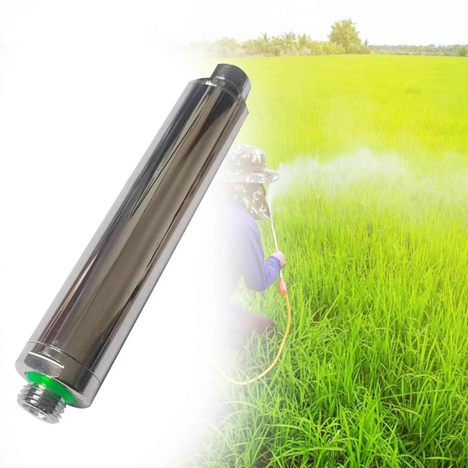 Agricultural Sprayer Handle Stainless Steel High Pressure Replacement Part for Garden Pump Sprayer Lawn Care
