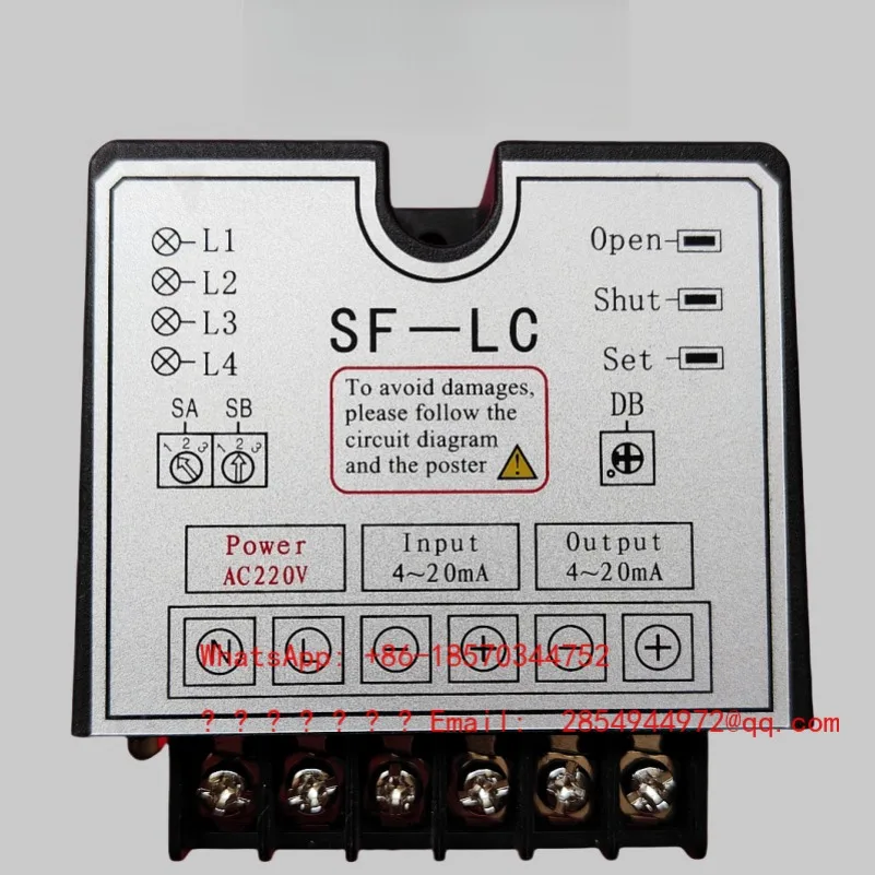 

Электрический приводной клапан SF-LC SF-LB SF-ZB SF-ZC, модуль управления, английская версия