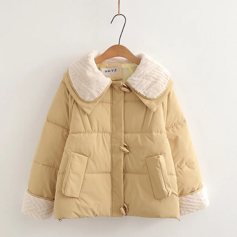

[Ready Stock] High Quality Women Winter Thick Warm Cotton Jacket Women Parkas Down Cotton Jacket 2025 Women's Short Jackets