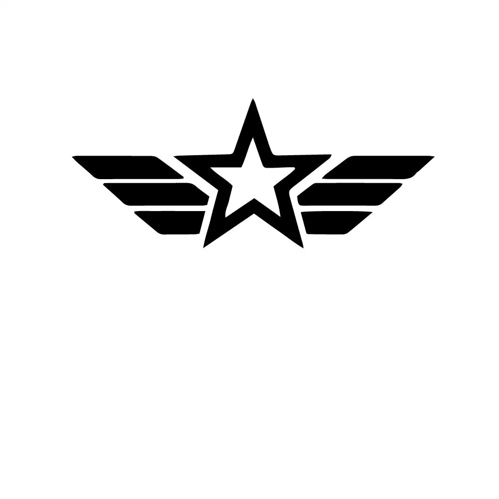 Cute Five-pointed Star Car Accessories Exterior Truck Suvs Motorcycle Styling Vinyl Decals