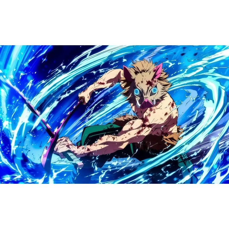 شيطان القاتل المشارك الديكور اللوحة المشارك شخصية كرتونية صورة مشرق وواضح ديكور المنزل