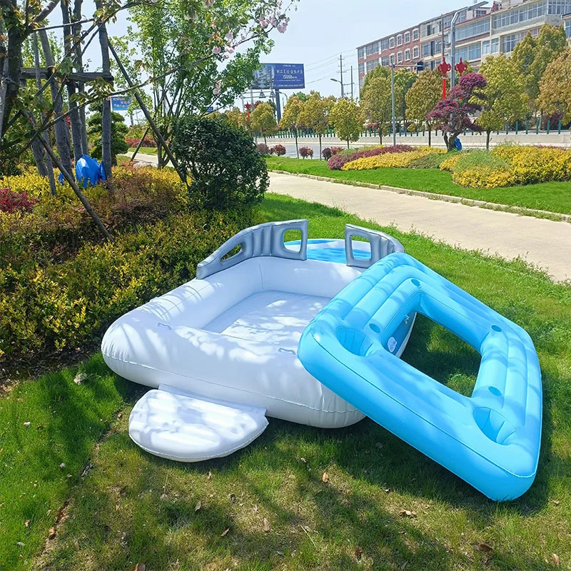 New spot boat thickened floating island outdoor folding kayak inflatable boat water inflatable yacht supplies