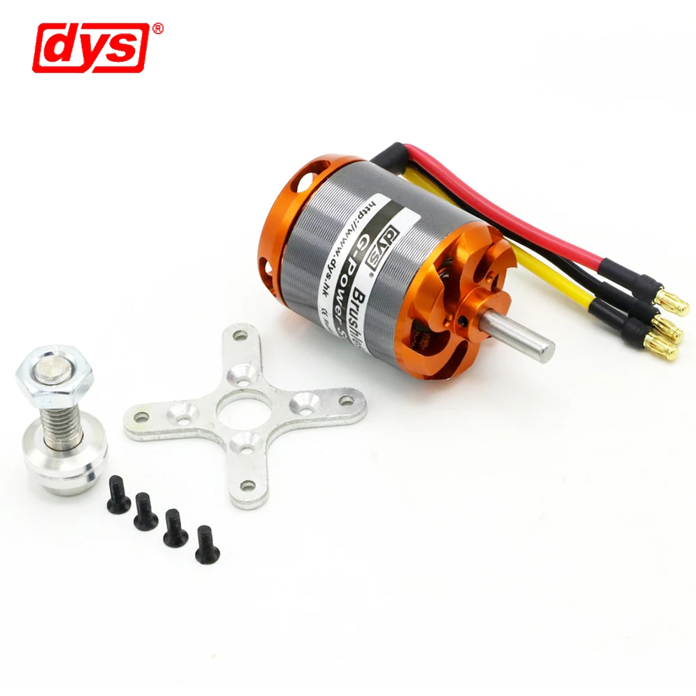 DYS D3548 790KV 900KV 1100KV 3-5S 5mm wał bezszczotkowy silnik do multicopterów Multirotor dron FPV Quadcopter Model RC