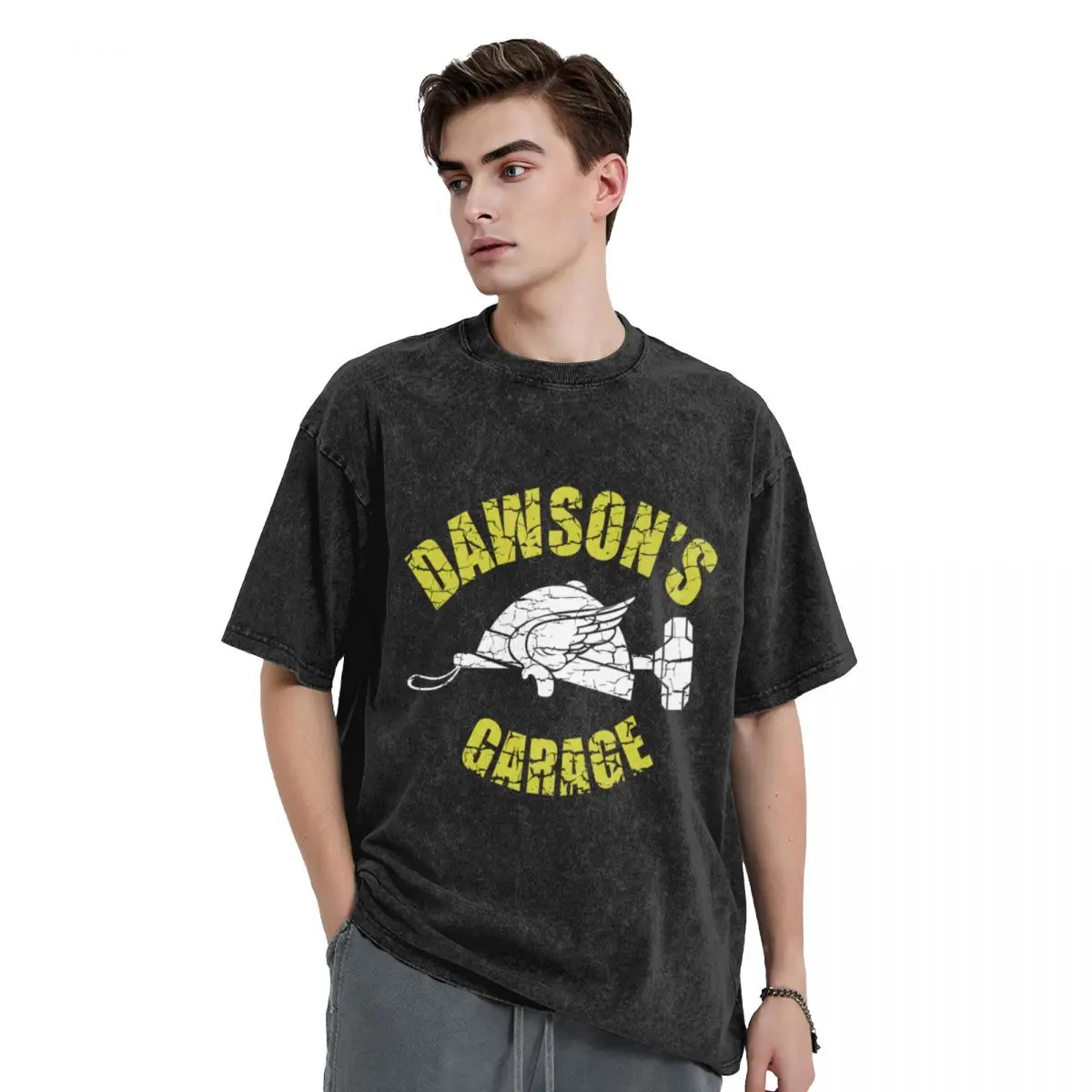 Dawson's Garage - Adventures in Babysitting T-Shirt tees shirts graphic cotton graphic tees cheap stuff mens t shirts