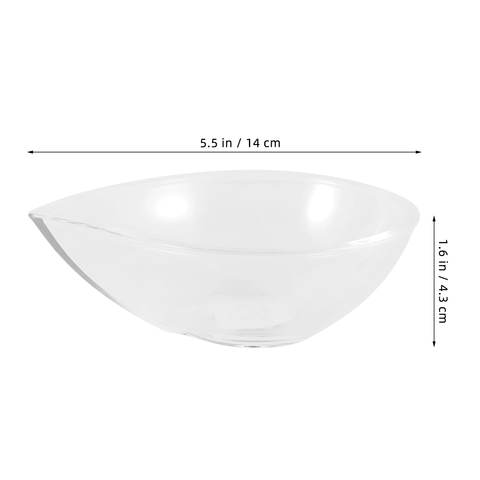 

Small Fruit Plate Water Drop Design Wear Resistant Multi-Function Serving Dish for Dessert Appetizers Buffet Kitchen Supplies