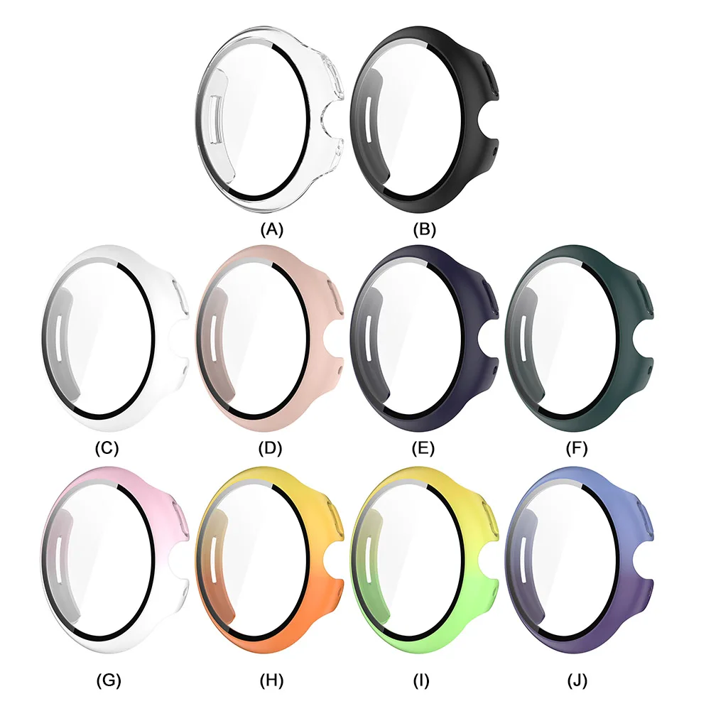 Integrated Protective Cover Anti-Scratch Watch Case Shockproof Full Protective Cover for Google Pixel Watch3 41 45MM Accessories
