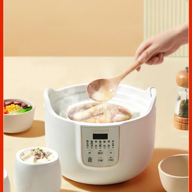 Jiuyang Electric Stew Pot Electric Stewpot Stewing out of Water Automatic Ceramic Multi-Function Food Stew Pot Porridge