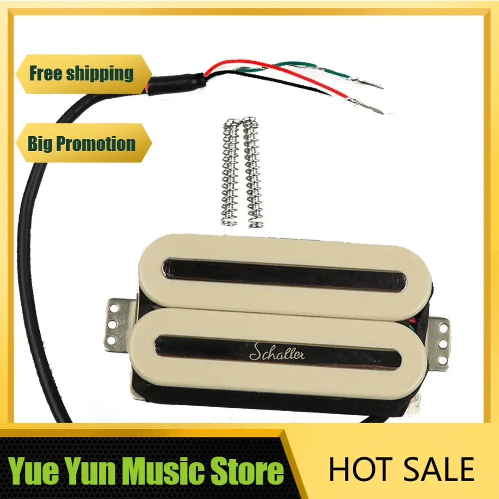 

Yue Yun Music Store--Discount Hot Sale--Guitar Pickups Hot Stuff Humbucker High Performance Bridge Pickup 14.4K Metal Style