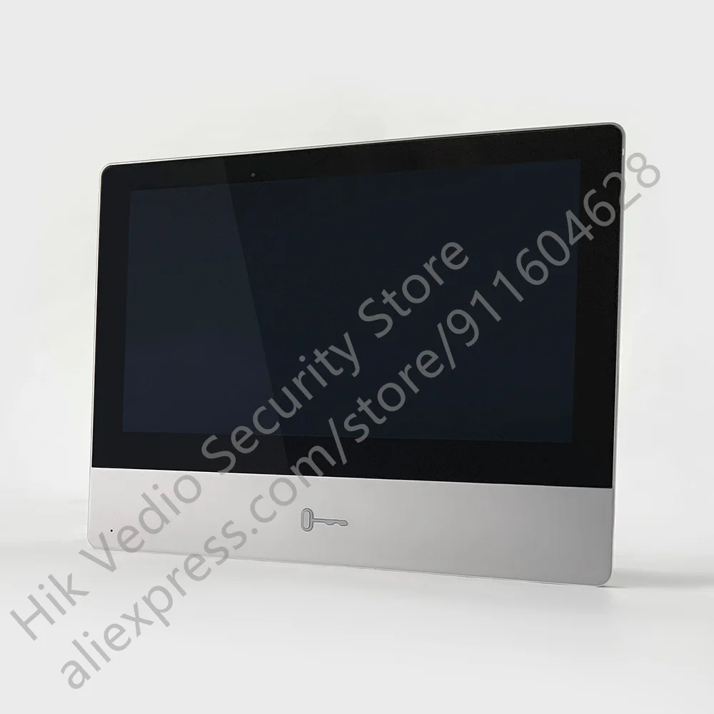 Hikvision-Colorido IPS Touch Screen Monitor Interior, PoE Video Intercom, Estação Interior, 7 ", KH8350-WTE1, Série KH8, Original