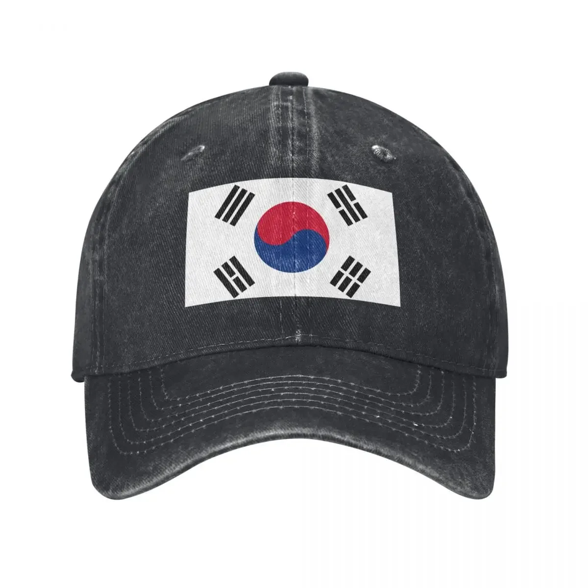 South Korea flag Baseball Cap Wild Ball Hat western Hat Sun Hats For Women Men's