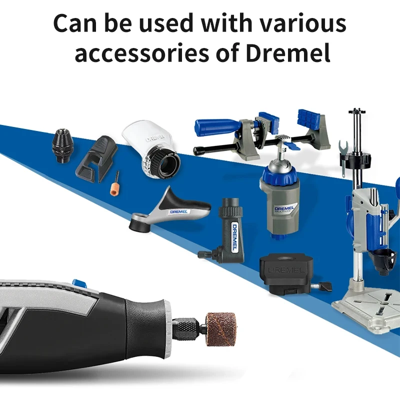 5 IN 1 Mini Rotary Tool DREMEL 7760 3.6V Rechargeable Cordless Electric Grinder Sanding Engraing Pen Cutting Disc Drill Machine