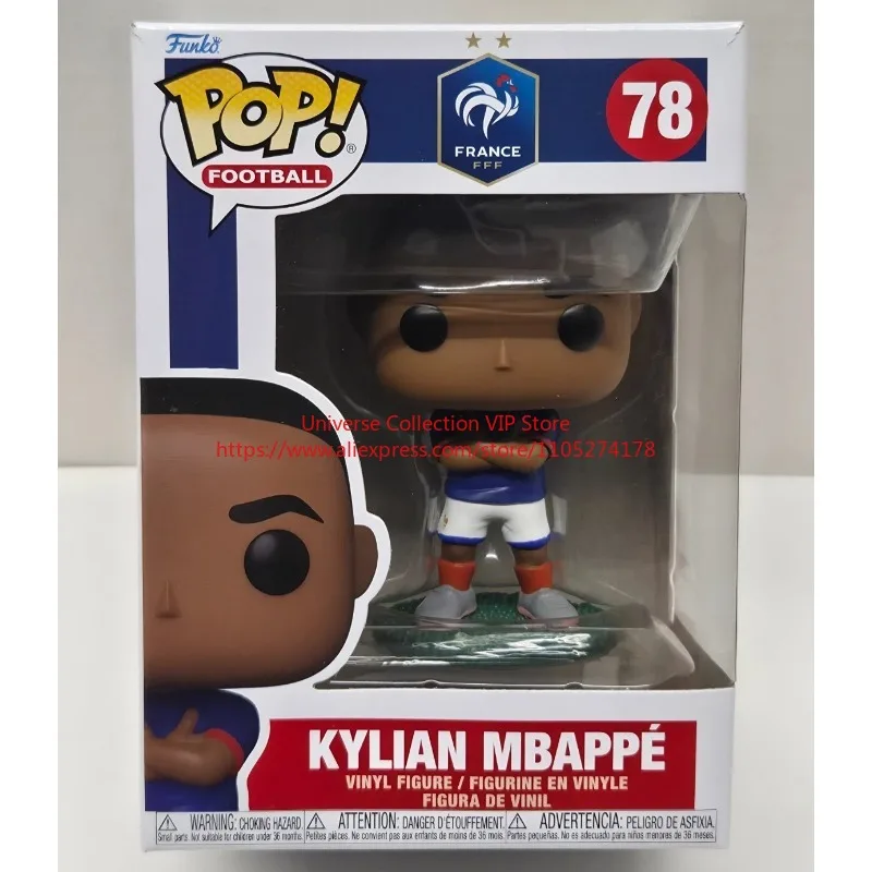 Original Funko Pop France Football Stars Mbappé Ousmane Konaté Eduardo Camavinga Maignan Vinyl Doll Collectible Gift for Fans