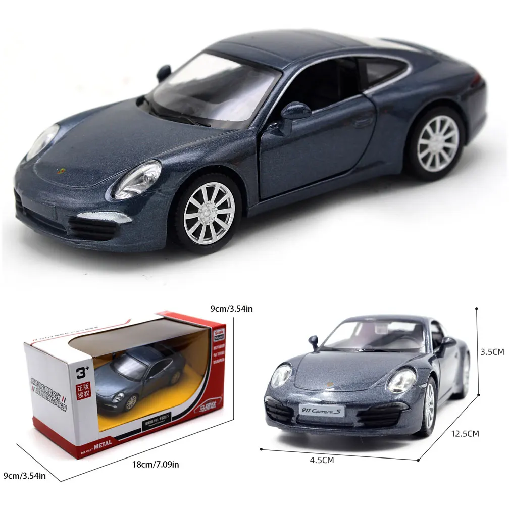 1:36 Classics Porsche 911 Old Car Alloy Simulation Car Model Metal Diecasts & Toy Vehicles Alloy Decoration Children Boy toys