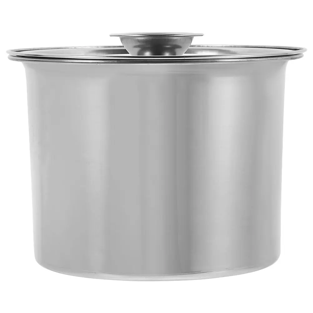 

1 set 1 Set Stainless Steel Condiment Kitchen Canister Spice Box Salt Pepper Storage Jar Large Capacity Easy Clean Metal