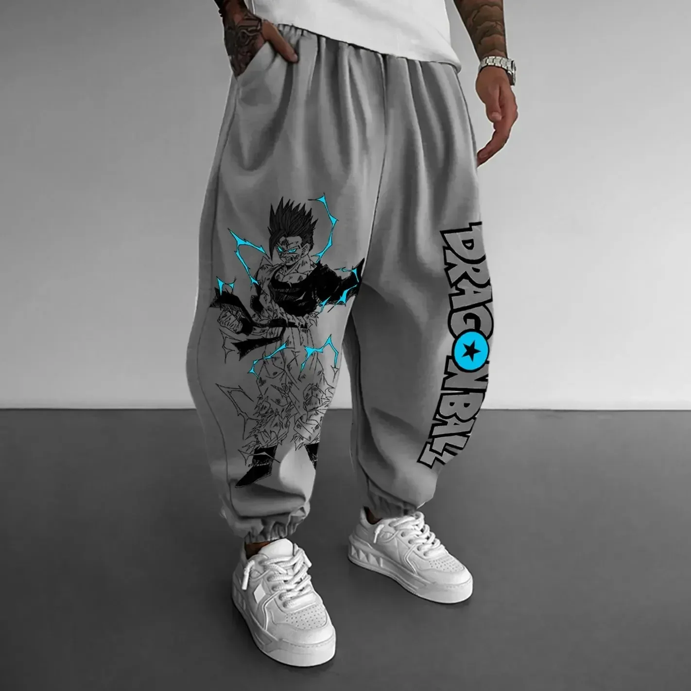 Neue Herbst Winter Y2k Dragon Ball Z männer Sport Hosen Streetwear Anime Print Jogger Hosen Harajuku Casual Gym Jogginghose