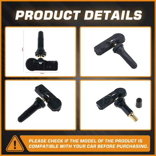 Imagen 2 del producto Coche para Subaru WRX STi 2015-2019 Subaru Impreza 2008-2016 Sensor TPMS Subaru XV Crosstrek 2013-2015 Subaru Tribeca 2008-2014