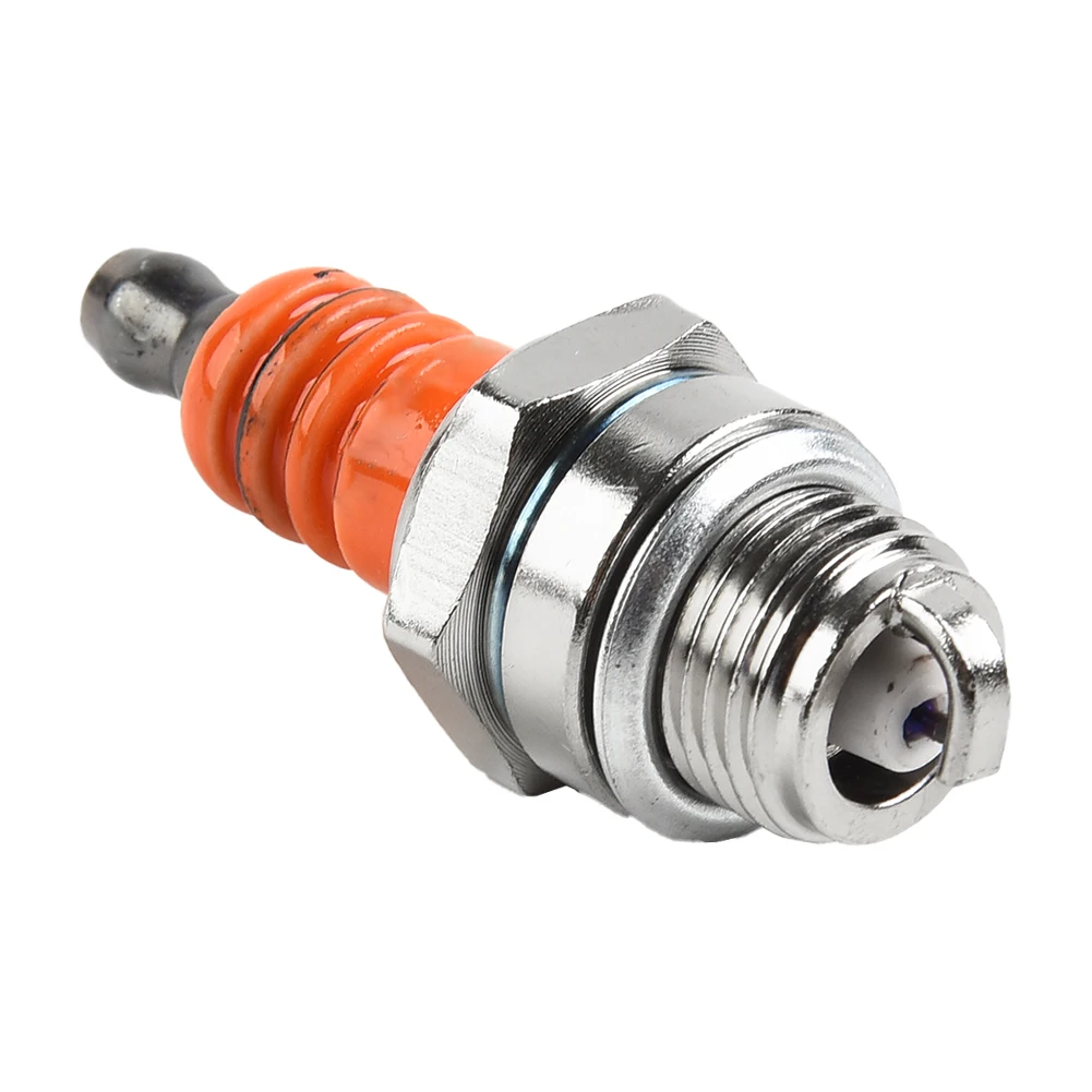 BM6A Spark Plug Glow Ceramic, Substituição para peças de cortador de grama BM6A, 2,2x0,6 polegadas