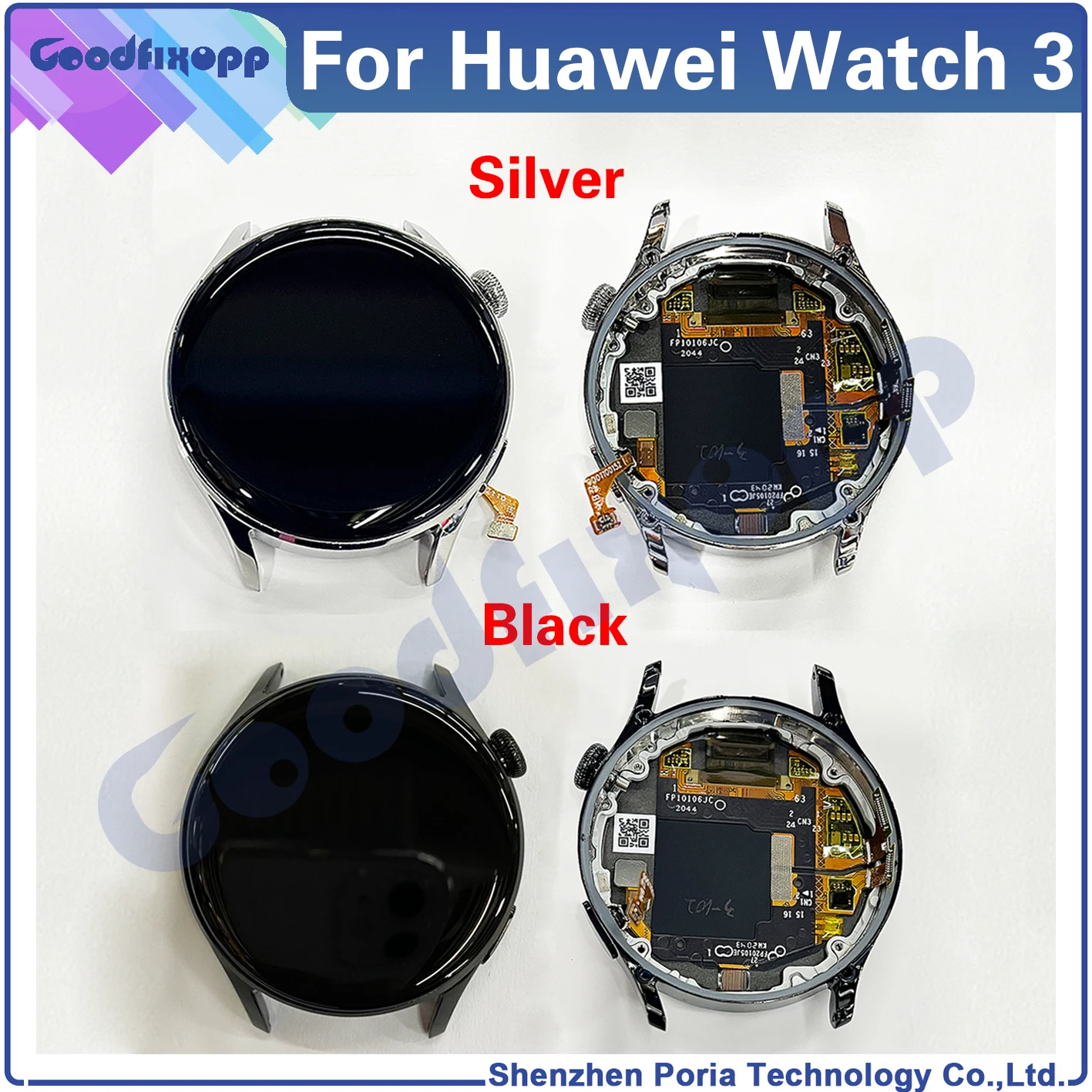 

For Huawei Watch 3 46MM GLL-AL00 Watch3 316L LCD Display Touch Screen Digitizer Assembly Repair Parts Replacement