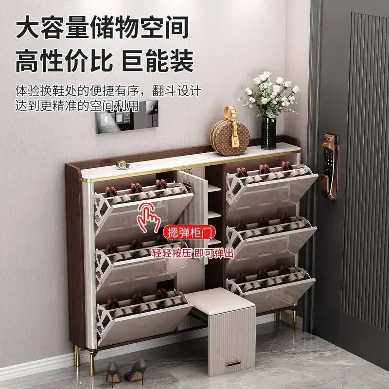 Modern Shoe Cabinets Foldable Stool Shoe Cabinets Shoe Rack Storage Entryway Bench Woonkamer Kasten Home Living Room Furniture