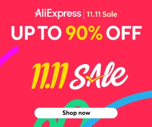 AliExpress shopping advertisement