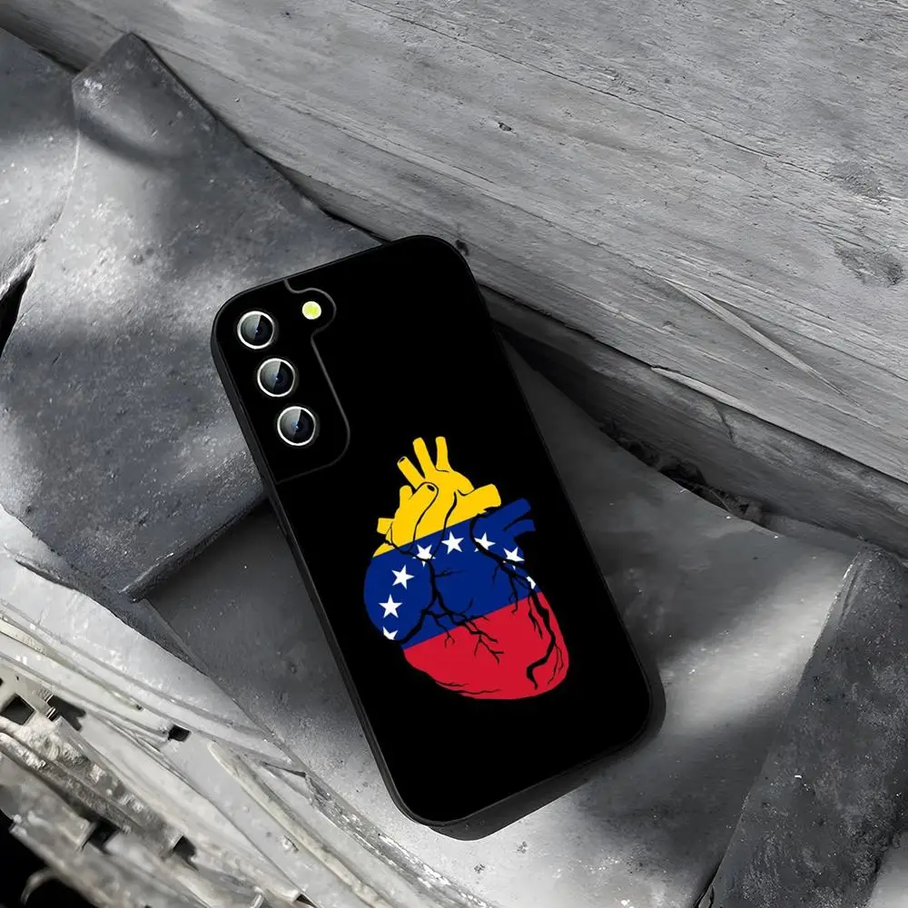 Venezuela Flag Passport Phone Case for Samsung Galaxy S23 S24 S21 S22 S20 Ultra Fe Plus A34 A54 A24 A52 A53 M54 Cover image 5