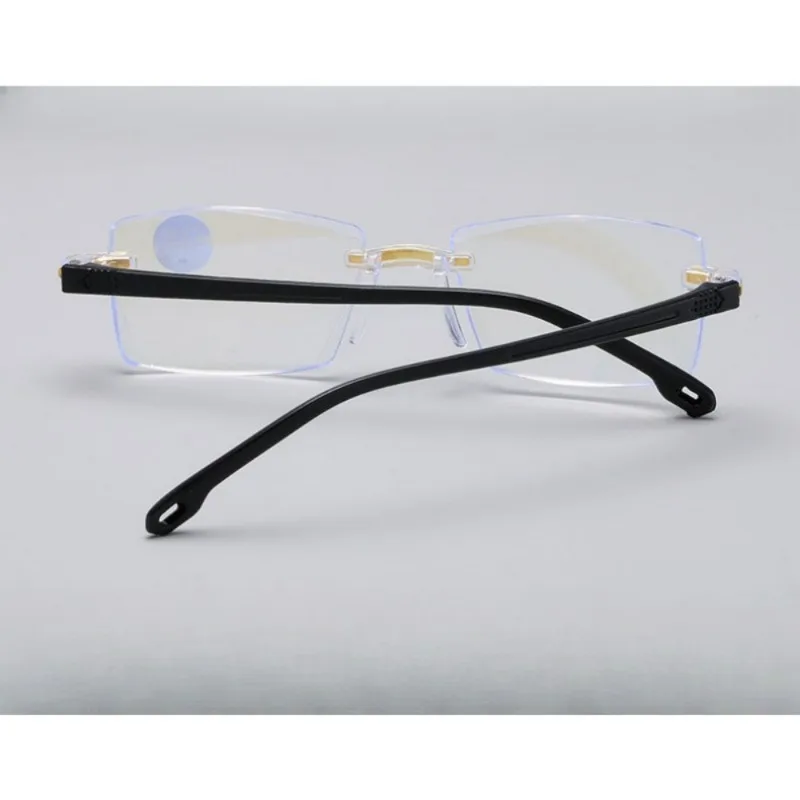 Quadratische klassische Leseglaslinsen +1,0 ~ +4,0 Anti-Strahlungs-Brille für Damen – Detail 6
