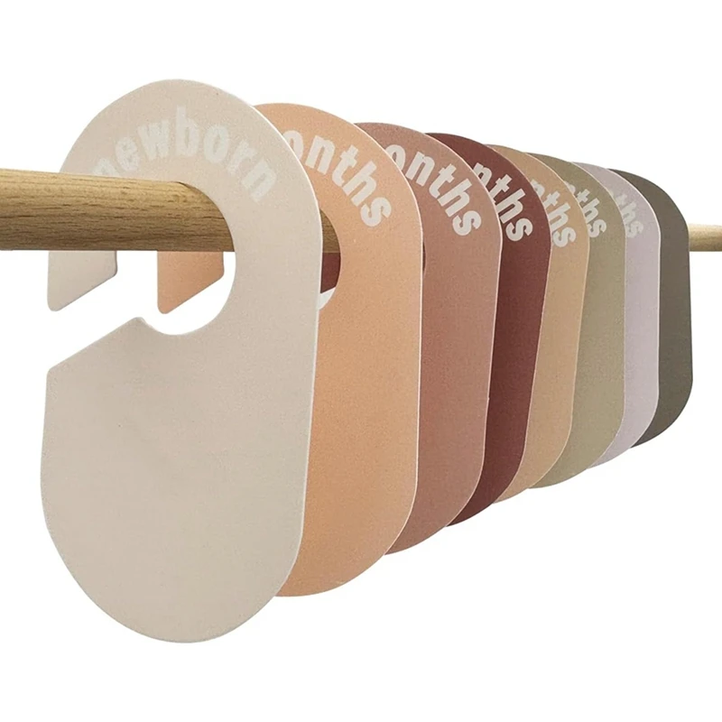 Baby Closet Dividers, Nursery Wardrobe Organizer, Double-Sided Design for Sizes Newborn to 12+ Months Retail