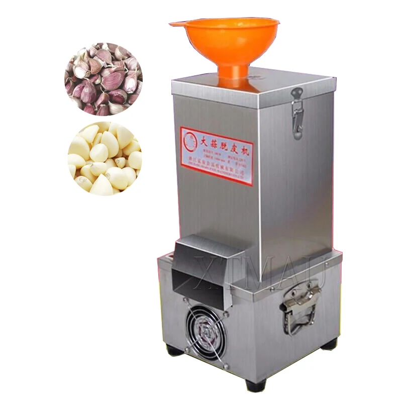 Electric Garlic Peeling Machine Household Automatic Stainless Steel Dry Garlic Sheller