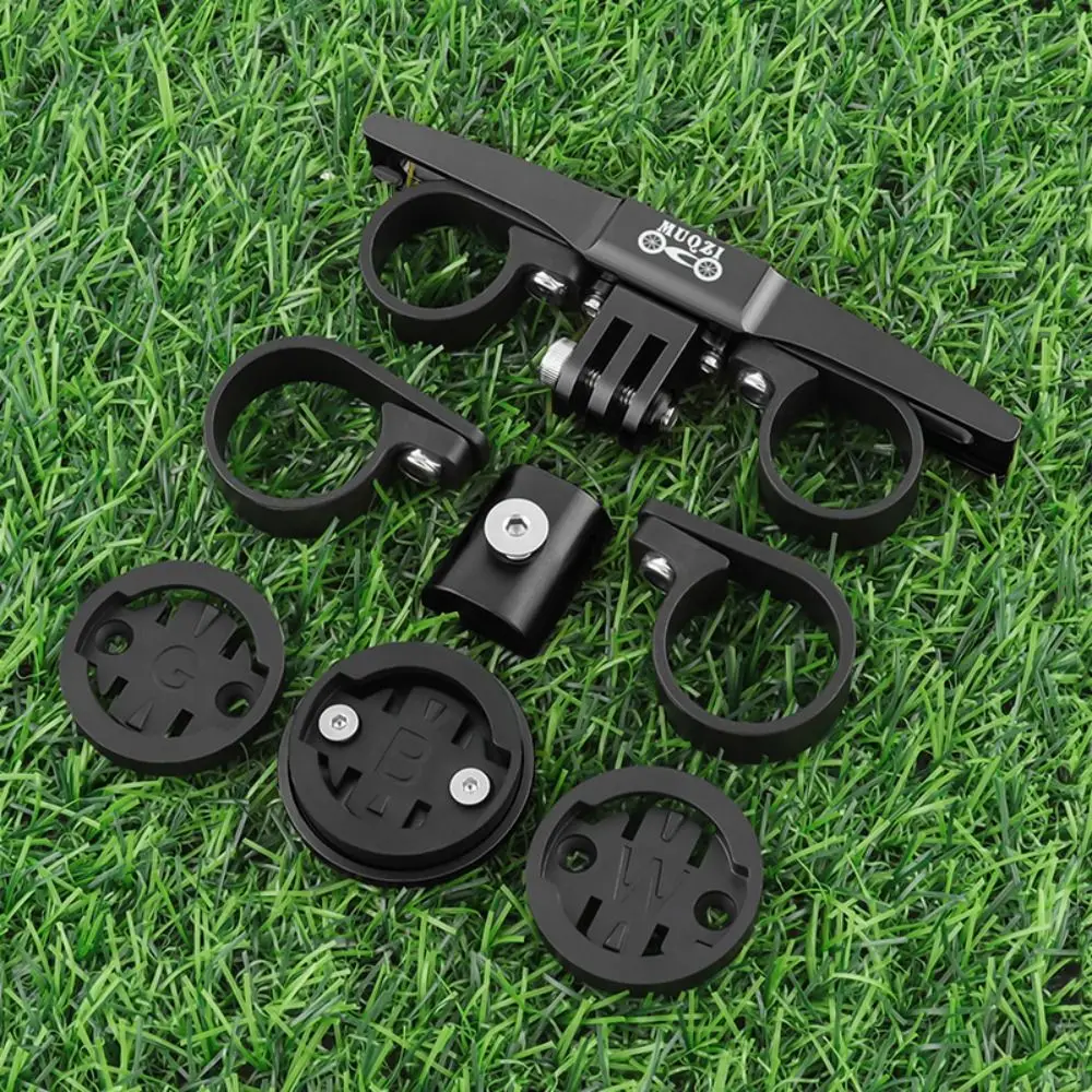 

22.2/25.4mm Bicycle TT Bar Stopwatch Holder Aluminum Alloy Multifunctional Bicycle Sports Camera Base Adjustable Lightweight