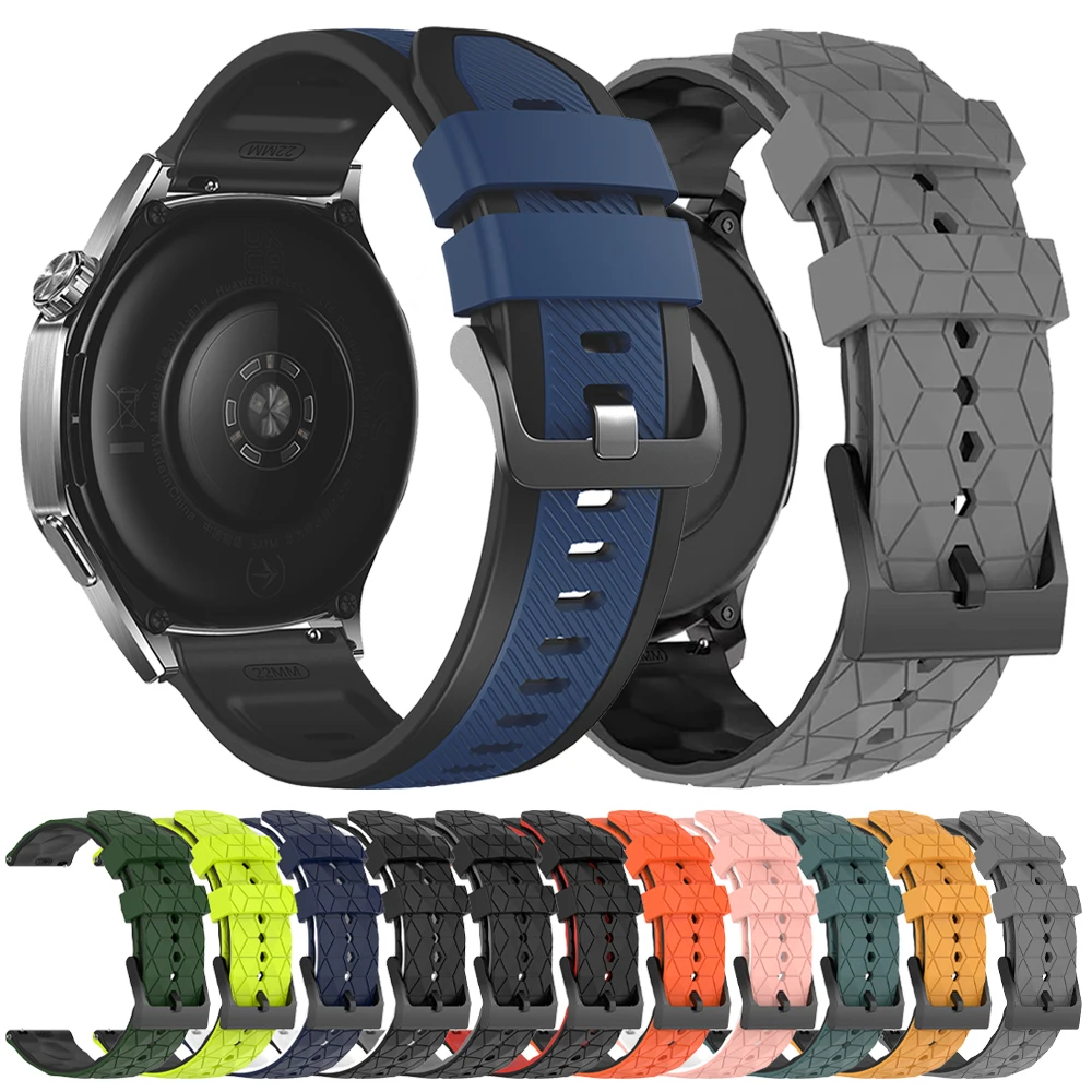 22mm Silikon-Armband für Huami Amazfit GTR 47mm 2 2e 3 4 BIP 5 6 BALANCE 2 Sportuhr Ersatz-Armband Zubehör