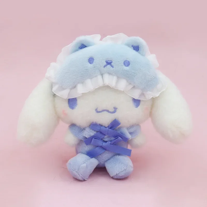 

Японский Sanrio аниме маска для глаз пижама плюшевая кукла мультфильм мягкая версия Kuromi Hangyodon KT плюшевая игрушка детский подарок брелок кукла