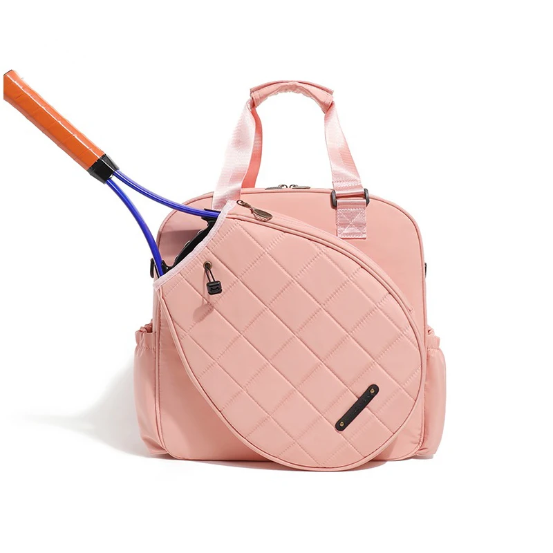 

2025 hot sale Men's Women's New Nylon Tennis Badminton Racket Bag Large Capacity Adult Crossbody Handbag Shoulder Crossbody Spor