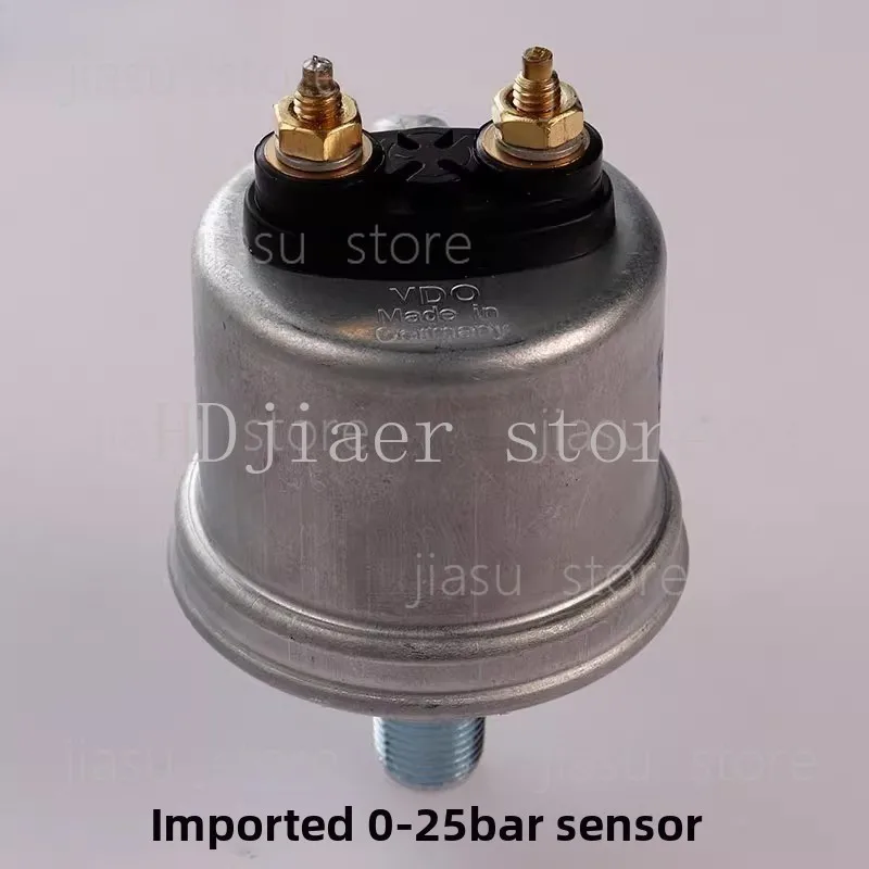 Imported torque converter oil pressure gauge VDO oil pressure gauge 0-25bar diesel generator oil pressure sensor