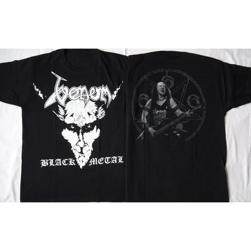 

Хлопковая футболка VENOM Black Metal для мужчин, футболка с короткими рукавами, хлопковые футболки в стиле ретро, ​​топы с металлическими принтами, брендовая футболка Y2k, мужская и женская одежда