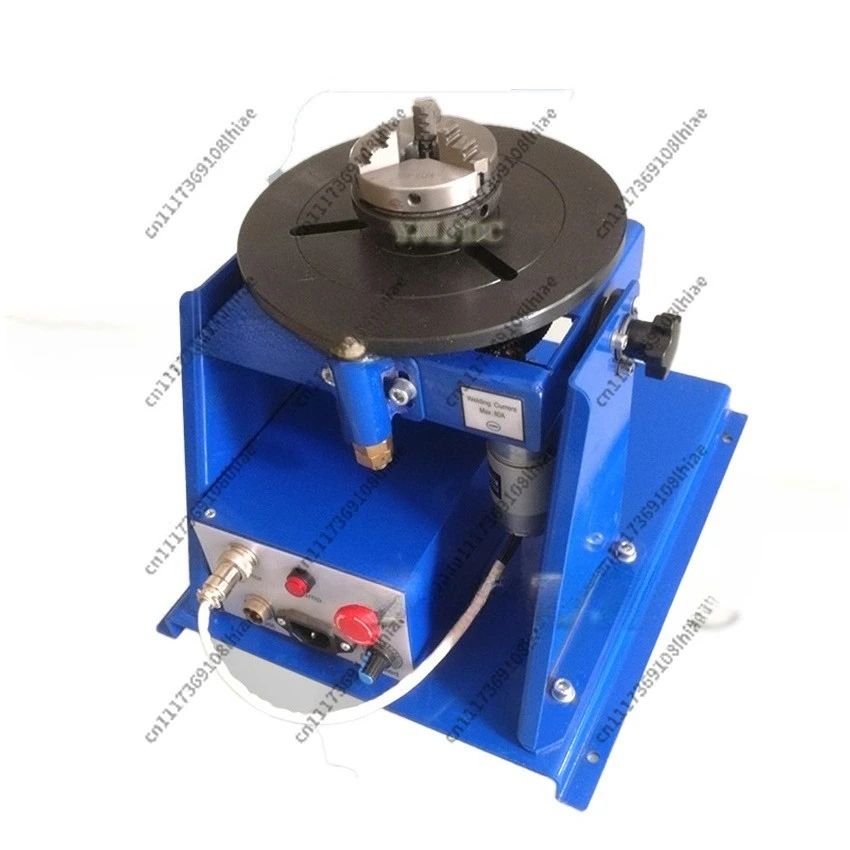 20w Rotary Welding Positioner Welding Turntable 10KG Welding Positioner Turntable Table AV220/110V 80A 2-16r/M (1-10rr/M)