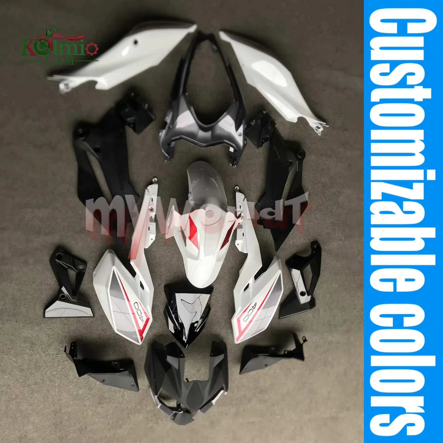 Fit For Kawasaki Z400 2018 - 2023 Motorcycle Plastic Shell Fairing Bodywork Kit Set Z 400 18 19 20 21 22 23