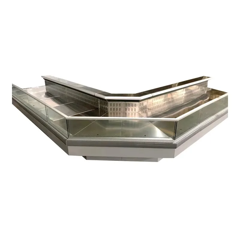 Customized Custom Meat Shop Equipment Refrigerated Meat Chiller Freezer Display