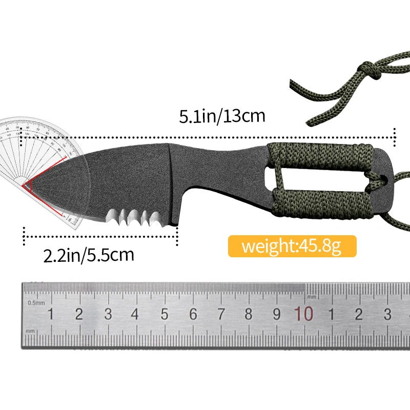 Diving straight knife Self-defense knife Outdoor camping knife Meat knife Diving knife